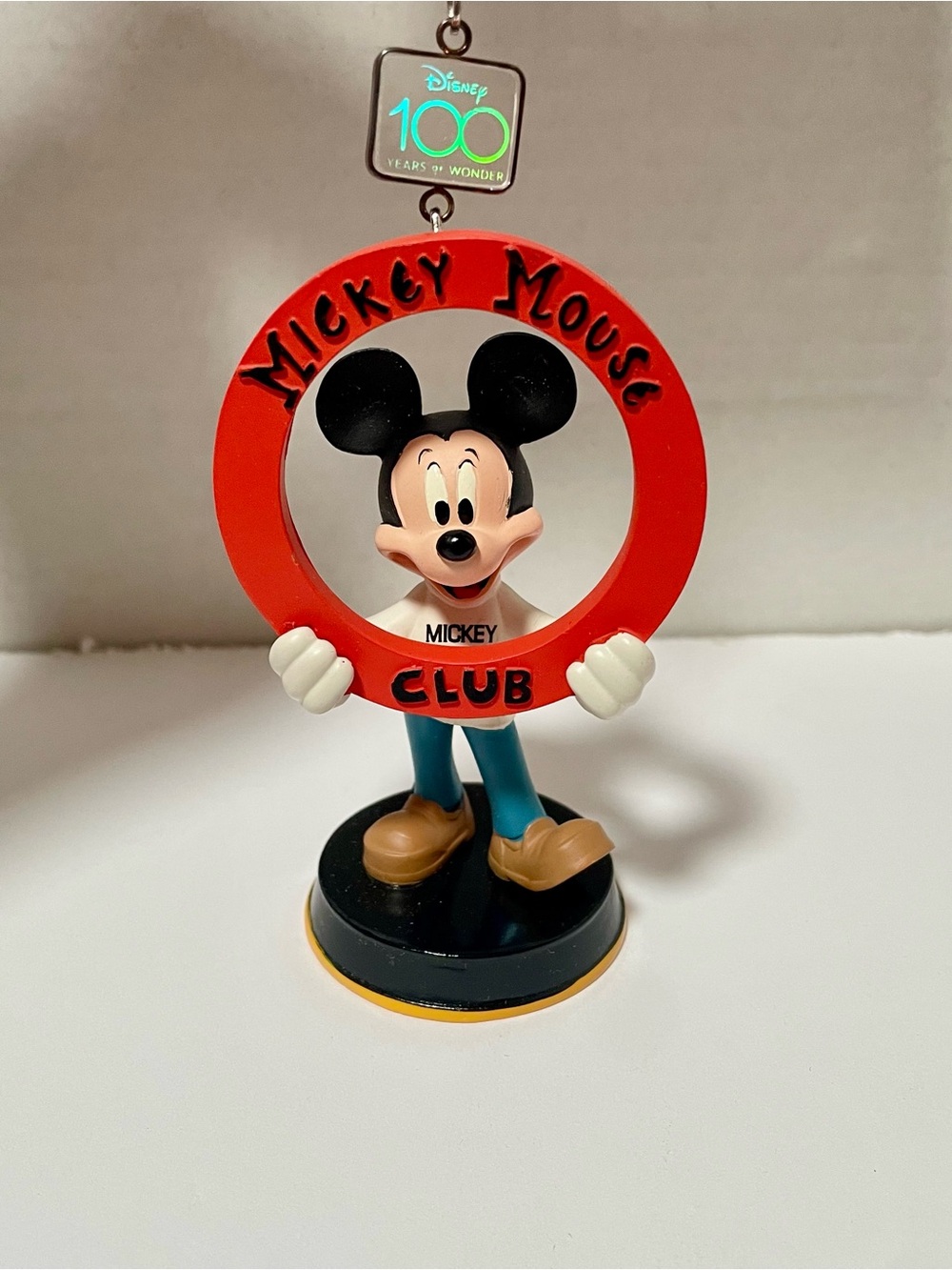 Disney 100th Anniversary Mickey Mouse Club Ornament Figurine - Picture 2 of 6